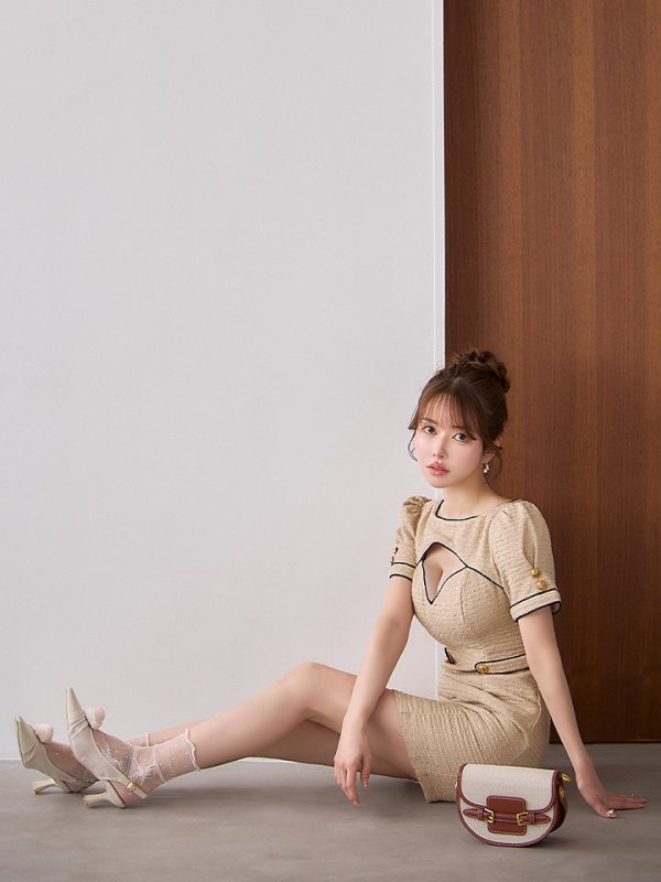 モデル：ゆめ　身長：160cm　着用サイズ：Sサイズ