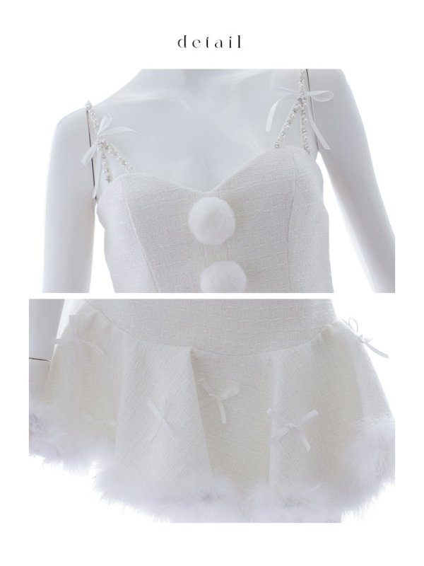 画像38: 【一部予約商品/11月下旬発送予定】【サンタコス 5点セット】【XS-Lサイズ/2カラー】セットアップフレアミニサンタ[OF01]