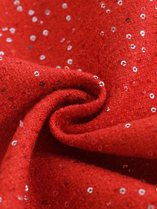 画像17: ツイードセットアップスパンコールドレス/2ピース/半袖/ジップアップ/プリーツスカート/谷間見せ/背中隠し/ミニドレス/キャバドレス【XS-XLサイズ/1カラー】[OF01A] 【SB】dzw