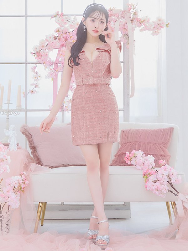 モデル:かるあ 身長:156cm 着用サイズ:Sサイズ