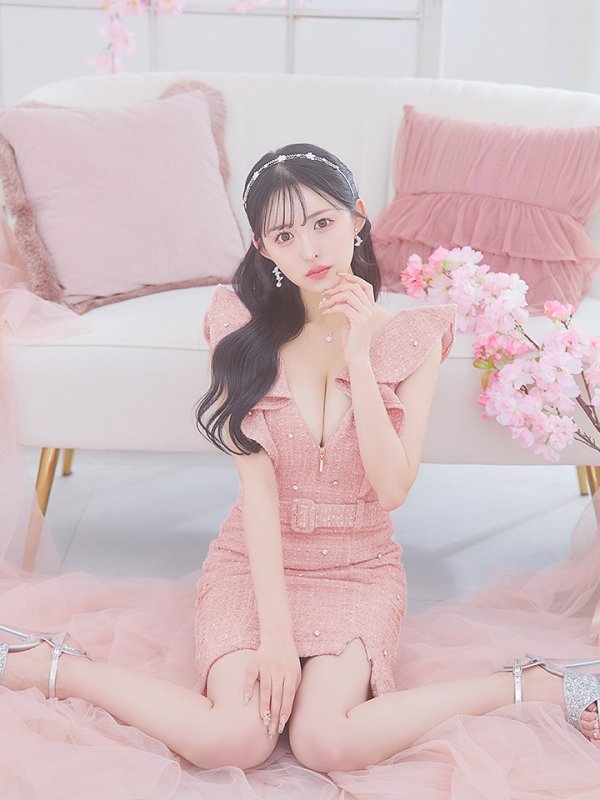 モデル:かるあ 身長:156cm 着用サイズ:Sサイズ