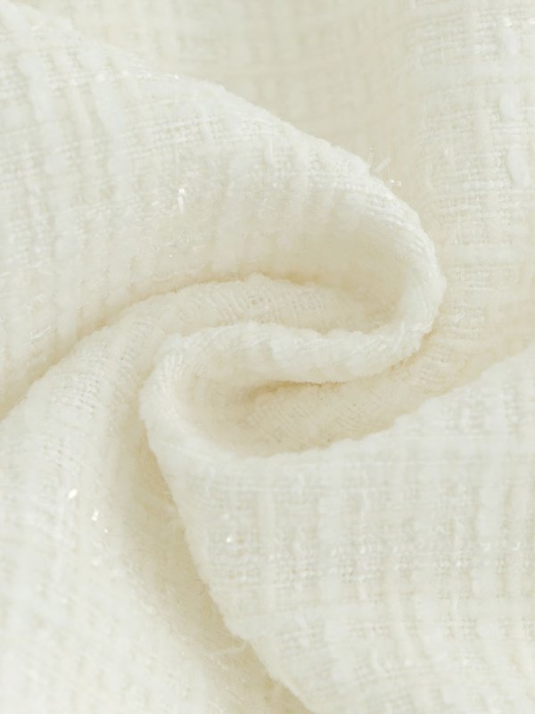 画像21: ツイードセットアップドレス/2ピース/チュール袖/パールボタン/谷間見せ/背中隠し/ミニドレス/キャバドレス 【S-XLサイズ/1カラー】[OF01A] 【SB】dzy