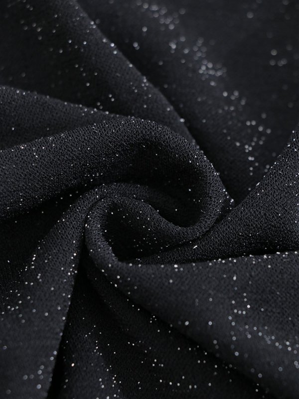 画像24: シアースリーブラメロングドレス/キャミソール/谷間見せ/背中見せ/スリット/ロングドレス/キャバドレス【S-Lサイズ/2カラー】[OF01A] 【SB】dzc