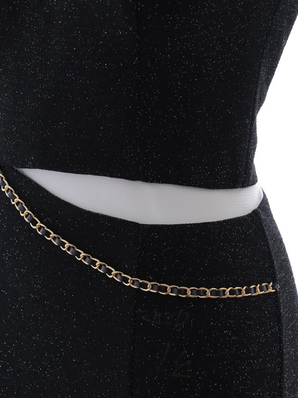 画像35: 送料無料！再入荷!グリッターラメキャミロングドレス/キャミ/チェーン/スリット/谷間見せ/ロングドレス/ キャバドレス【XS-XLサイズ/4カラー】[OF01A] 【SB】dzj【一部予約商品/1月中旬発送予定】