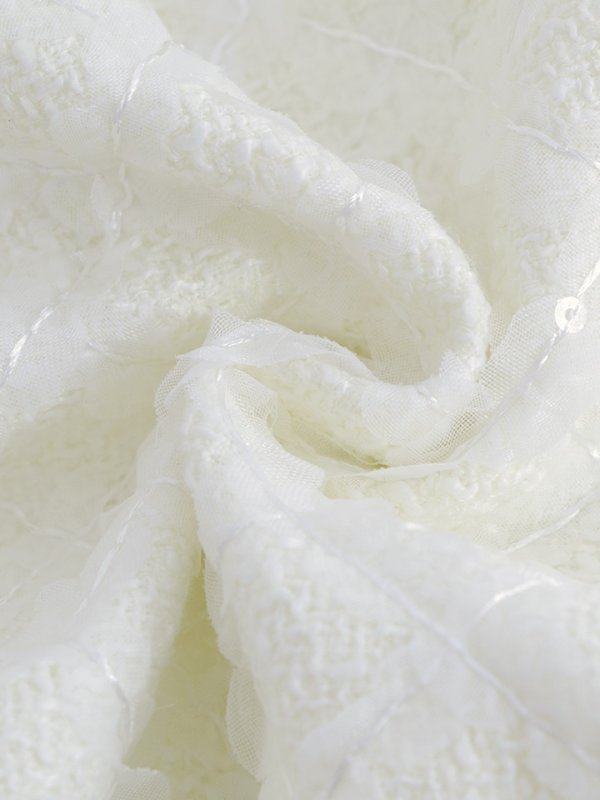 画像16: 新サイズ登場!【sifeel/シフィール】ツイードミディアムドレス/ジップアップ/パール/フレアスカート/背中隠し/キャバドレス【S-XLサイズ/1カラー】[OF01A] 【SB】dzj