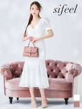 【sifeel/シフィール】花柄レースマーメイドワンピースドレス/キャバドレス【S-Lサイズ/2カラー】[OF04] 【SB】dzcLD