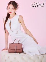 【sifeel/シフィール】ラメジップアップマーメイドミディアムドレス/キャバドレス【S-Lサイズ/1カラー】[OF04】【SB】dzwLD