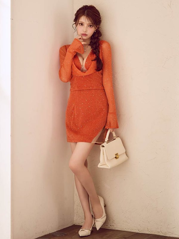 モデル：ももか　身長：156cm　着用サイズ：Sサイズ