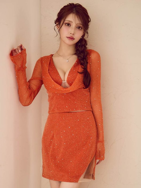 モデル：ももか　身長：156cm　着用サイズ：Sサイズ