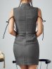 モデル：如月れい　身長：156cm　着用サイズ：Sサイズ