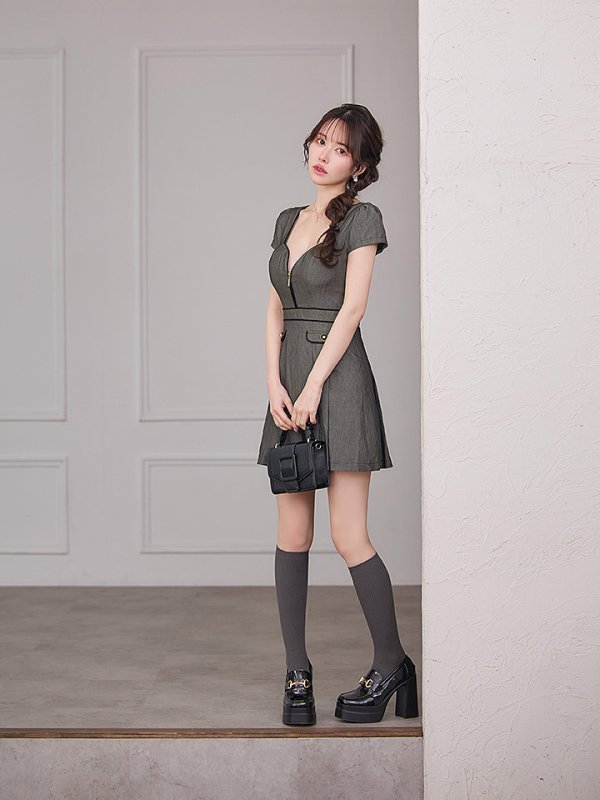 モデル：ゆめ　身長：160cm　着用サイズ：Sサイズ