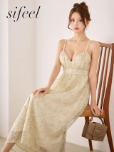 送料無料!【sifeel/シフィール】フラワーレースフレアミディアムワンピース/キャバドレス【S-Lサイズ/1カラー】【予約商品/10月上旬発送予定】[OF04]【SB】dzwLD