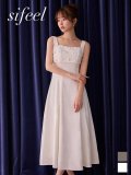 送料無料!【sifeel/シフィール】ノースリーブフレアワンピース/キャバドレス【S-Lサイズ/2カラー】 [OF01] 【SB】dzcgLD