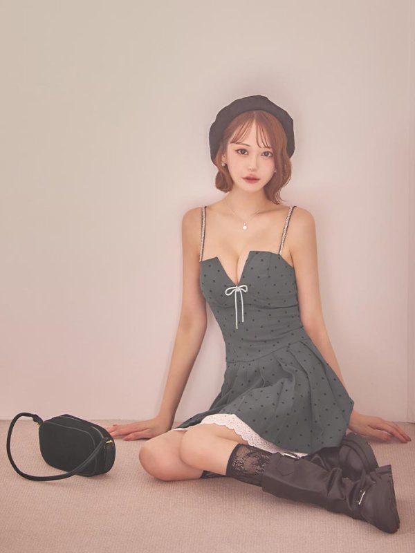 モデル：れみれみ　身長：163cm　着用サイズ：Sサイズ