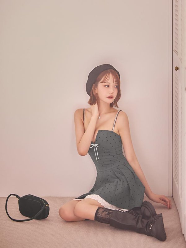 モデル：れみれみ　身長：163cm　着用サイズ：Sサイズ