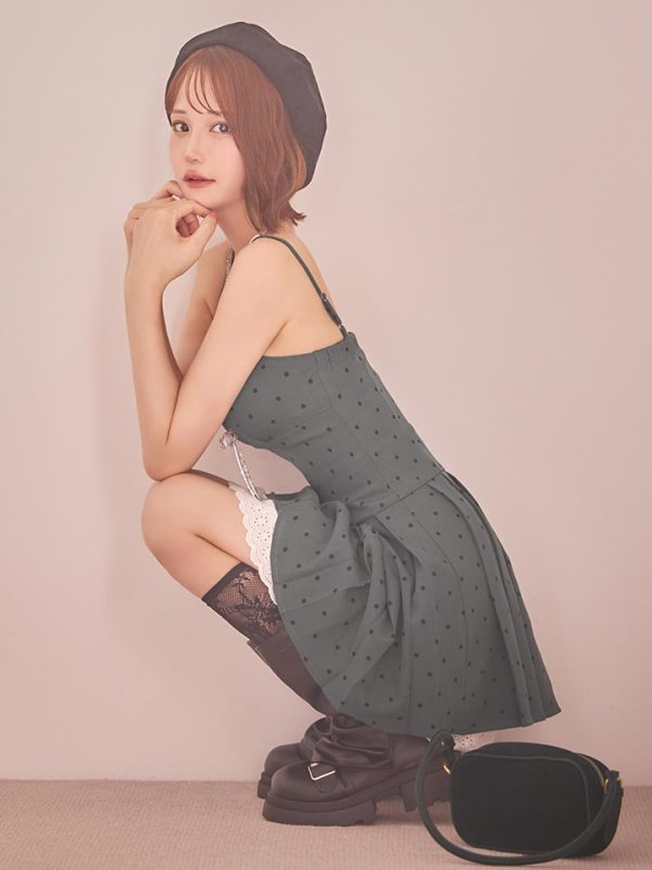 モデル：れみれみ　身長：163cm　着用サイズ：Sサイズ