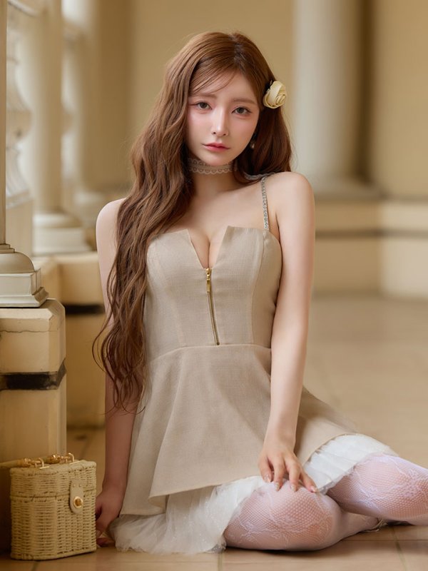 モデル：まみ　身長：161cm　着用サイズ：Sサイズ