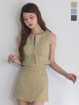 新色登場!【即日発送】送料無料!フロントジップダブルベルトセットアップドレス/キャバドレス【XS-Mサイズ/3カラー】[OF01] 【SB】dzjvAG