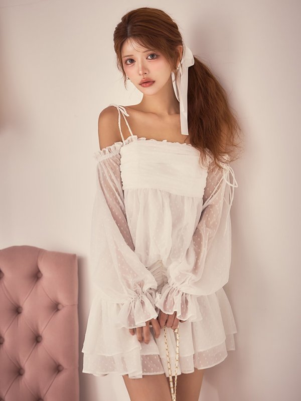 モデル：まりん　身長：163cm　着用サイズ：Sサイズ