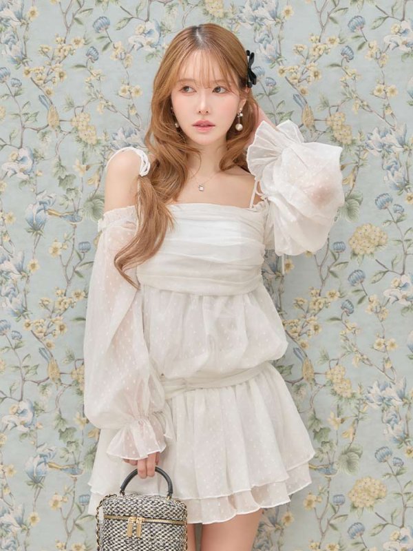 モデル：ゆめ　身長：160cm　着用サイズ：Sサイズ