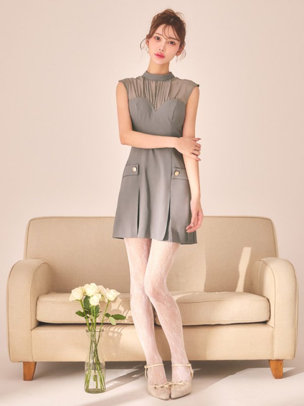 モデル：るりぴ　身長：165cm　着用サイズ：Sサイズ