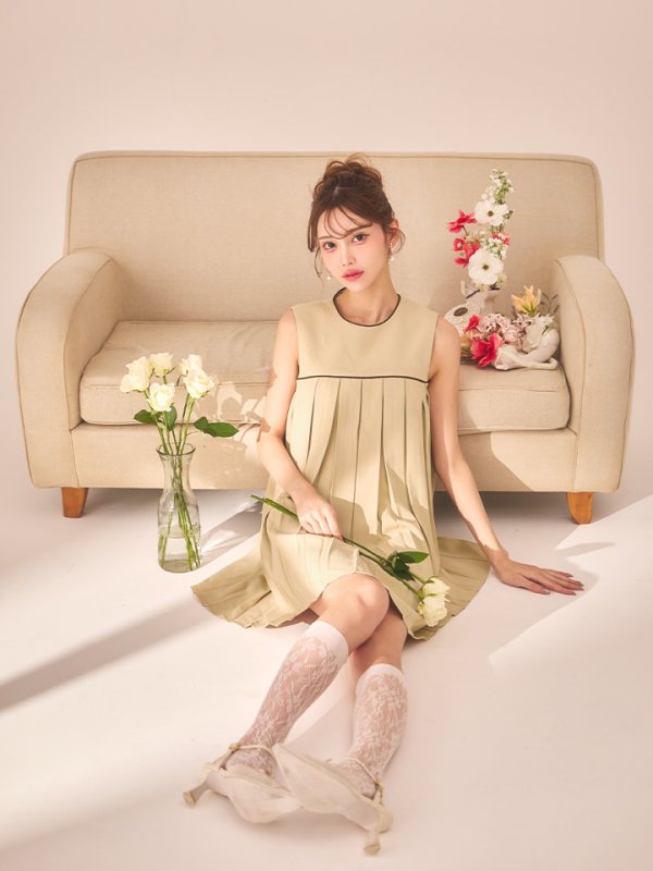 モデル：るりぴ　身長：165cm　着用サイズ：Sサイズ