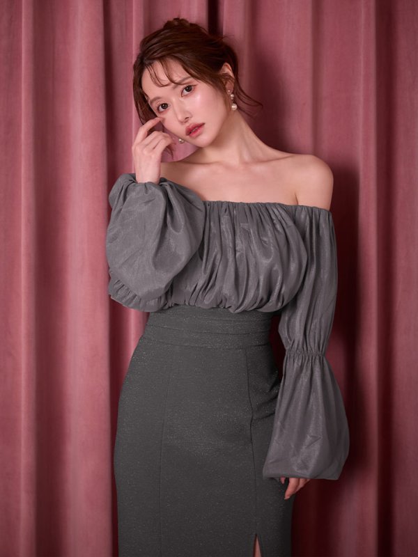 モデル：ゆめ　身長：160cm　着用サイズ：Sサイズ