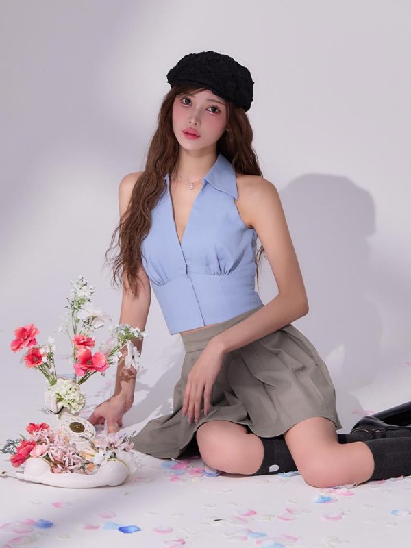 モデル：るりぴ　身長：165cm　着用サイズ：Sサイズ