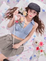 送料無料!アメスリプリーツスカートセットアップ/キャバドレス【XS-Lサイズ/2カラー】【予約商品/1月下旬発送予定】[OF04]【SB】dzwvAG