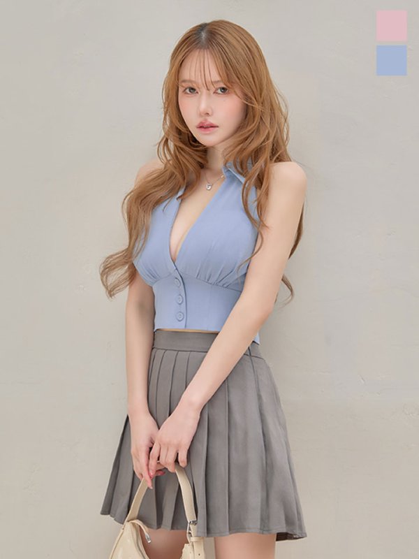 モデル：ゆめ　身長：160cm　着用サイズ：Sサイズ