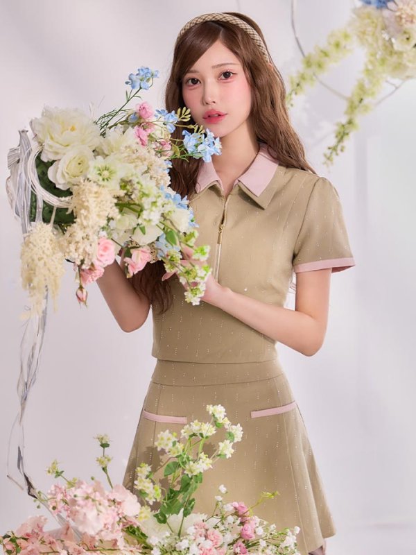 モデル：るりぴ　身長：165cm　着用サイズ：Sサイズ