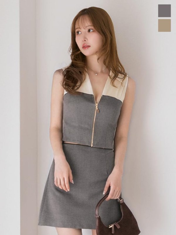 モデル：ゆめ　身長：160cm　着用サイズ：Sサイズ