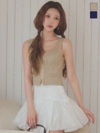 送料無料！ノースリーブ/ジップアップ/セットアップ/フレアミニドレス/キャバドレス【S-Mサイズ/2カラー】【予約商品/4月下旬発送予定】[OF04]【SB】dzquSK