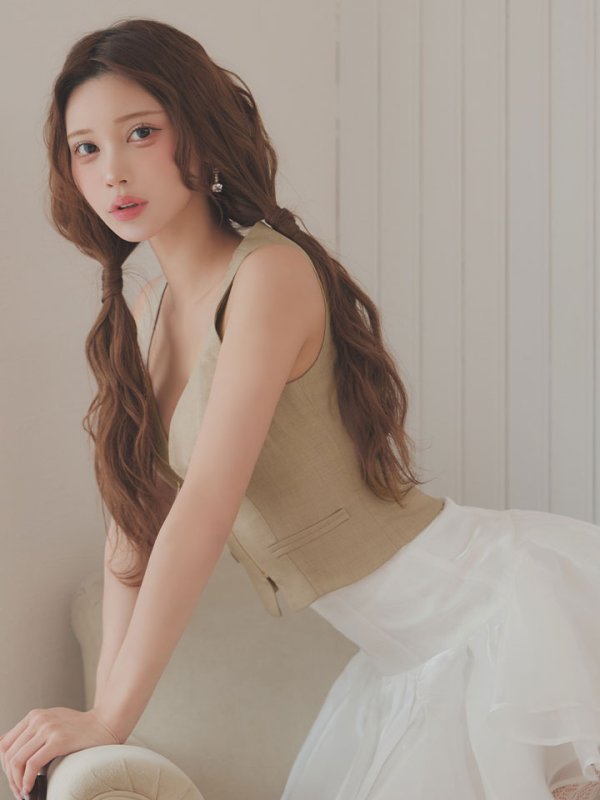 モデル：るりぴ　身長：165cm　着用サイズ：Sサイズ