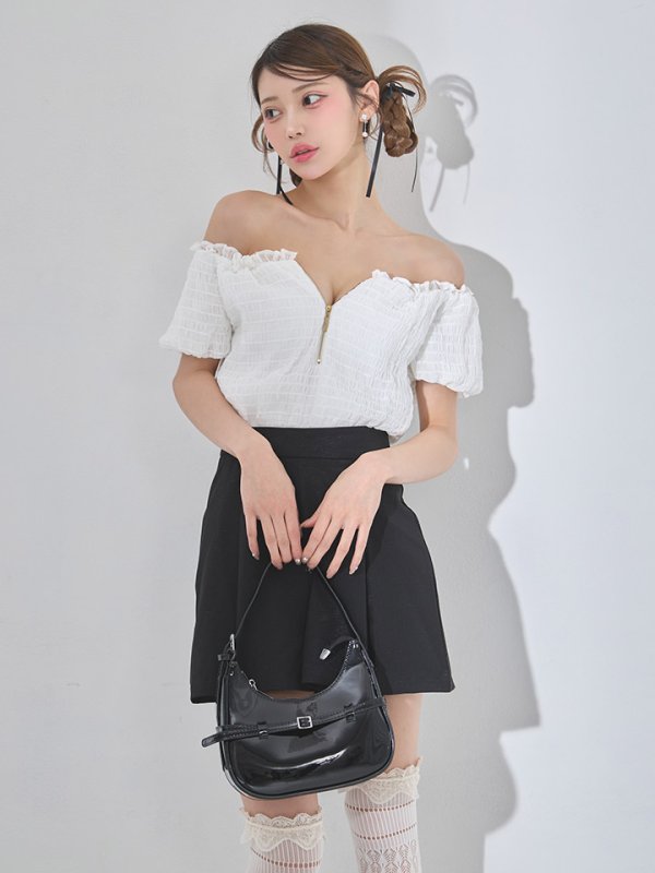 モデル：るりぴ　身長：165cm　着用サイズ：Sサイズ