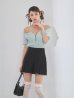 モデル：るりぴ　身長：165cm　着用サイズ：Sサイズ