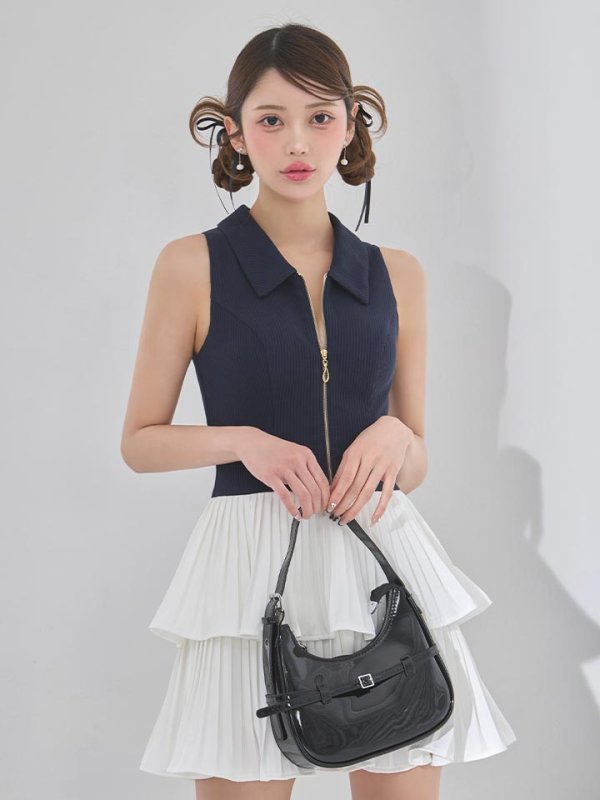 モデル：るりぴ　身長：165cm　着用サイズ：Sサイズ