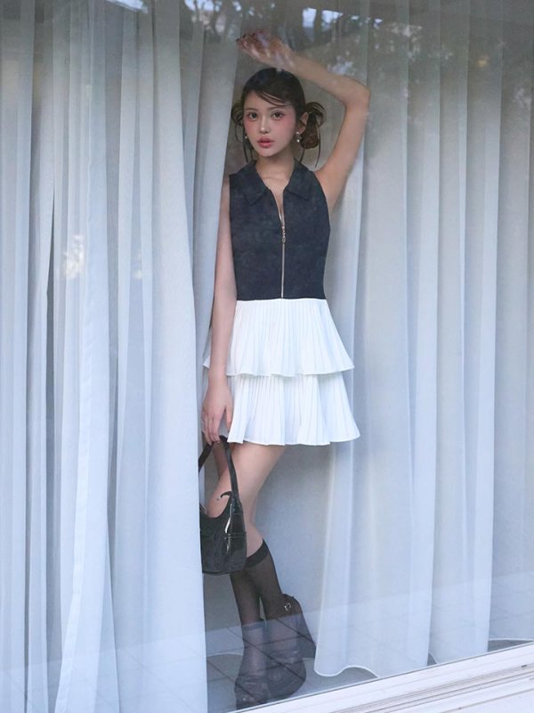 モデル：るりぴ　身長：165cm　着用サイズ：Sサイズ