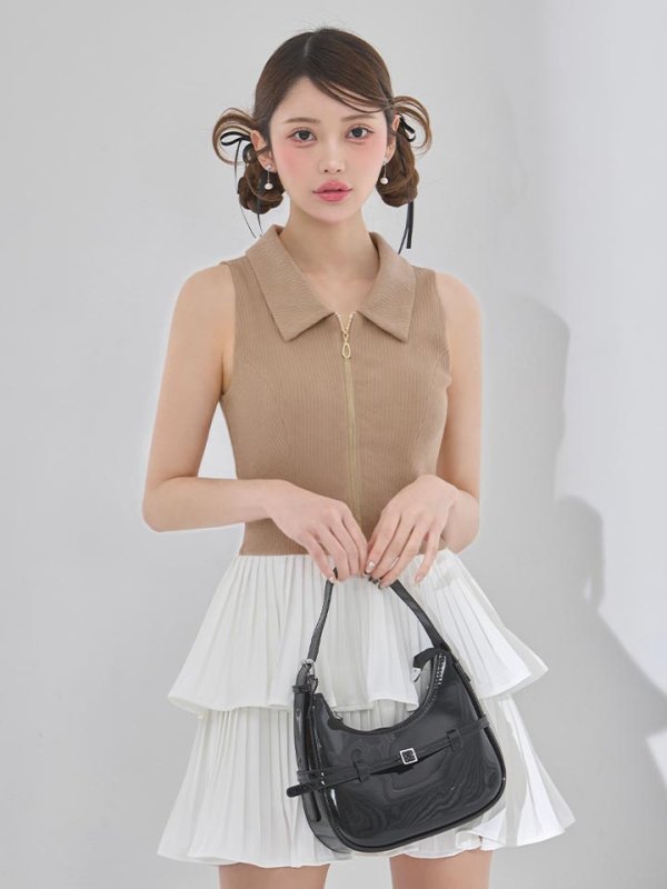 モデル：るりぴ　身長：165cm　着用サイズ：Sサイズ