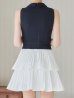 ネイビー　モデル：ゆめ　身長：160cm　着用サイズ：Sサイズ