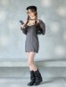 モデル：るりぴ　身長：165cm　着用サイズ：Sサイズ