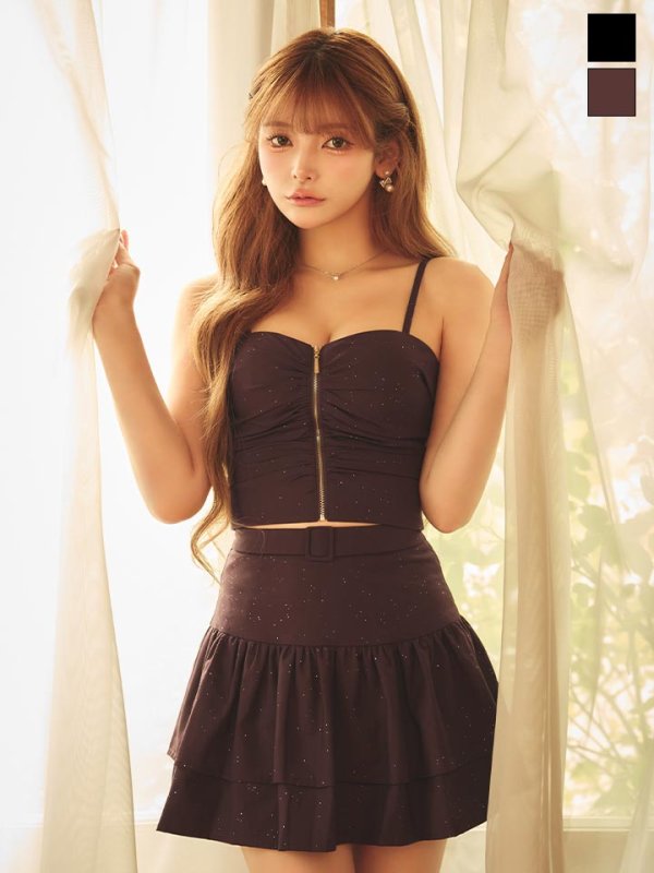 モデル：まみ　身長：161cm　着用サイズ：Sサイズ