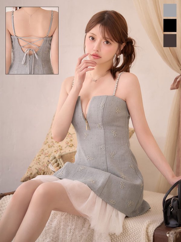 モデル：羽澄まり　身長：158cm　着用サイズ：Sサイズ
