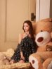 ブラウン　モデル：ももか　身長：156cm　着用サイズ：Sサイズ