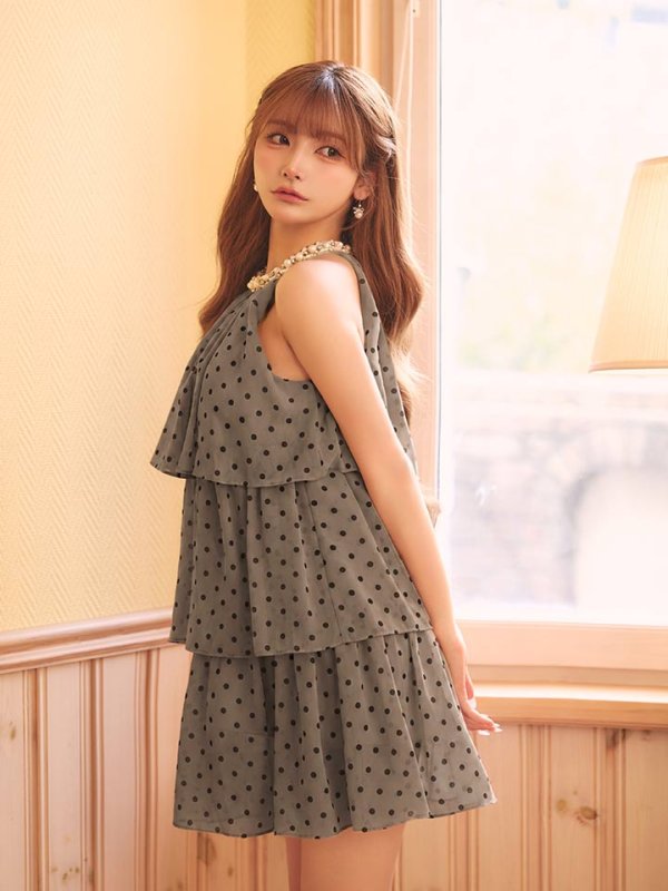 モデル：まみ　身長：161cm　着用サイズ：Sサイズ