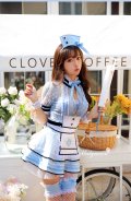 【即日発送】ジッパーナースコスプレ【マリームーン】【ハロウィンコスプレ7点セット】【フリーサイズ/2カラー】[YMT]