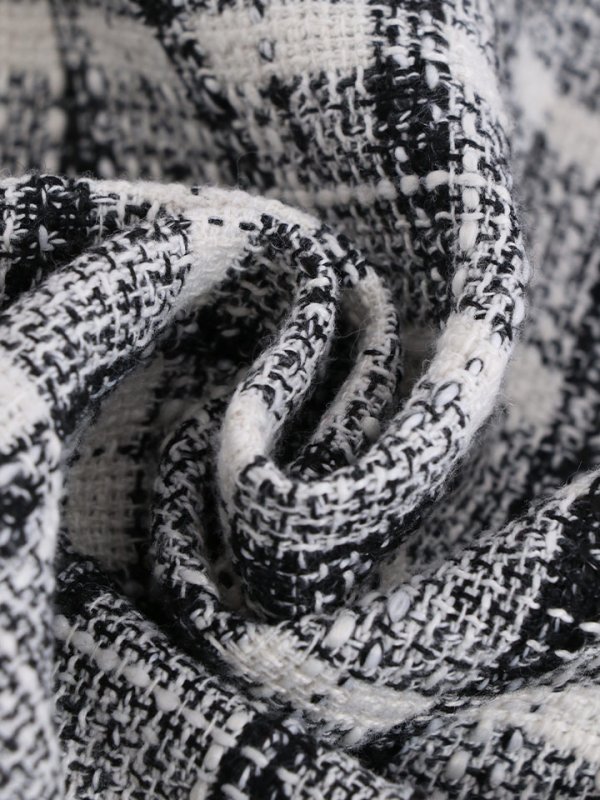 画像37: SALE!チェック柄ツイードミニドレス/黒ベルト/ビジュー/ツイード/タイトスカート/胸元隠し/背中隠し/キャバドレス/パッド無し/ワンピース/ミニドレス【S-XLサイズ/1カラー】[OF03-X] 【YN】dzc