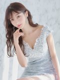 SALE!総レース/ノースリーブ/刺繍/レース/サイドシアー/タイトスカート/胸元見せ/ミニドレス/キャバドレス【S-Mサイズ/4カラー】[OF08-U] 【YN】dzw