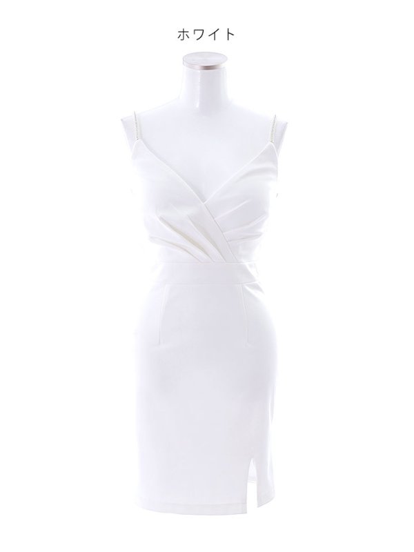 画像23: SALE!キャミソールドレス/シンプル/ビジュー/ノースリーブ/ミニドレス/キャバドレス【S-Mサイズ/5カラー】[OF03-U] 【YN】dzj
