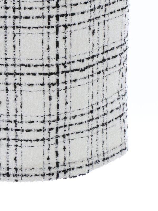 画像15: SALE!ブラックツイードノースリーブドレス/チェック柄/キャバドレス/ワンピース/ミニドレス【YN】【S-Lサイズ/1カラー】[OF03-X]